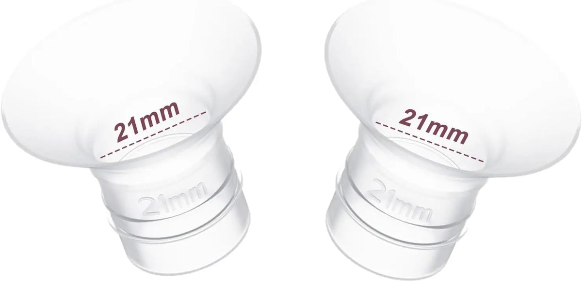 Flange Inserts Compatible with Medela/Spectra/Elvie/Momcozy/XIMYER/YOUHA 24mm Shields/Flanges,Reduce 24mm to Other Size