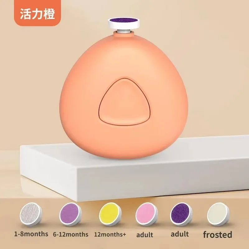 Electric Baby Nail Trimmer Kit Infant Manicure Set Kid Nail Polisher Baby Nail Clipper Cutter Scissors Hygiene Tool For Newborn