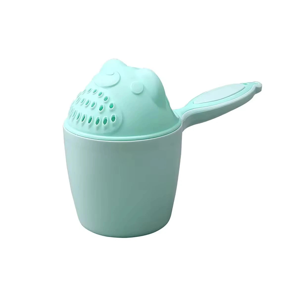 1PC Baby Shampoo Cup Baby Bath Bucket Kids Bath Spoon Child Hair Wash Cup Baby Bath Kit Cute Cartoon Baby Bath Play Funny Bucket