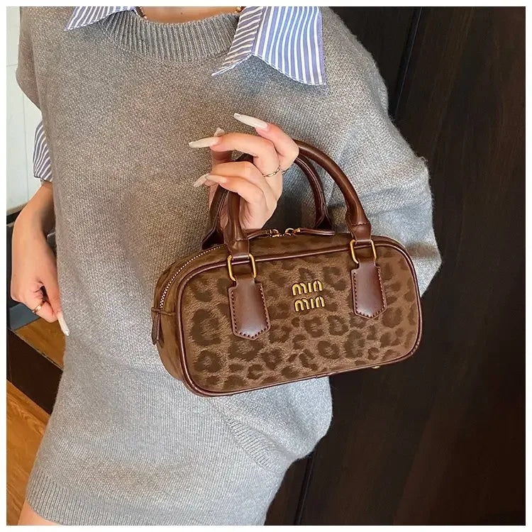 Original Square Leather Satchel Handbag Women Designer Tote Shoulder Crossbody Purse Luxury Diaper Bag