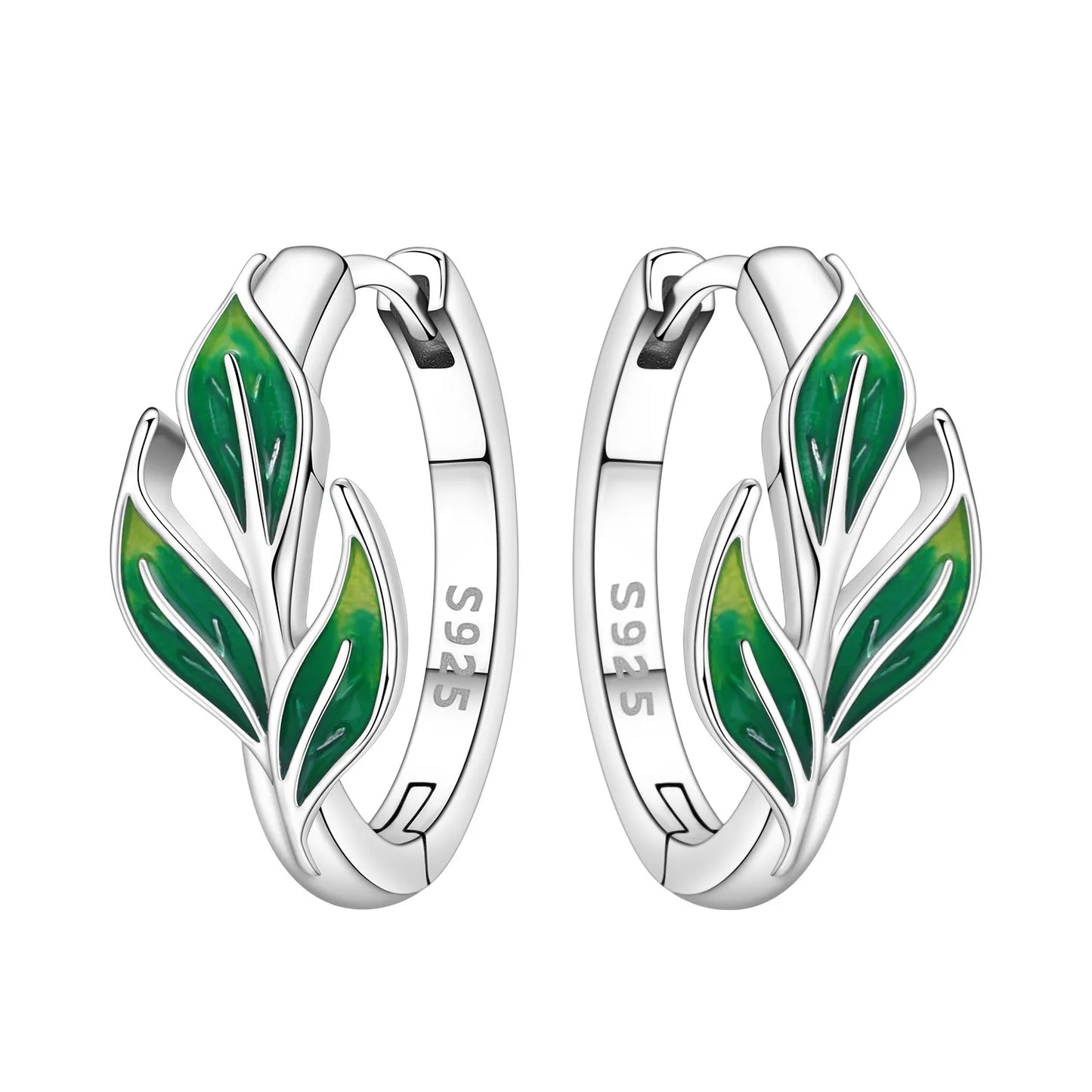 925 Sterling Silver Needle Iris Flower Hoop Earrings for Women Original Elegant Versatile Jewelry Birthday Party Fine Gift 2026