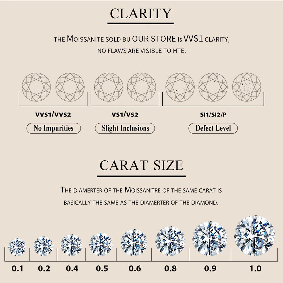 WOSTU Three layer 0.5 CT Moissanite Coiled Ring 925 Sterlin Silver D Color Moissanite Stackable Promise Wedding Ring Party Gift