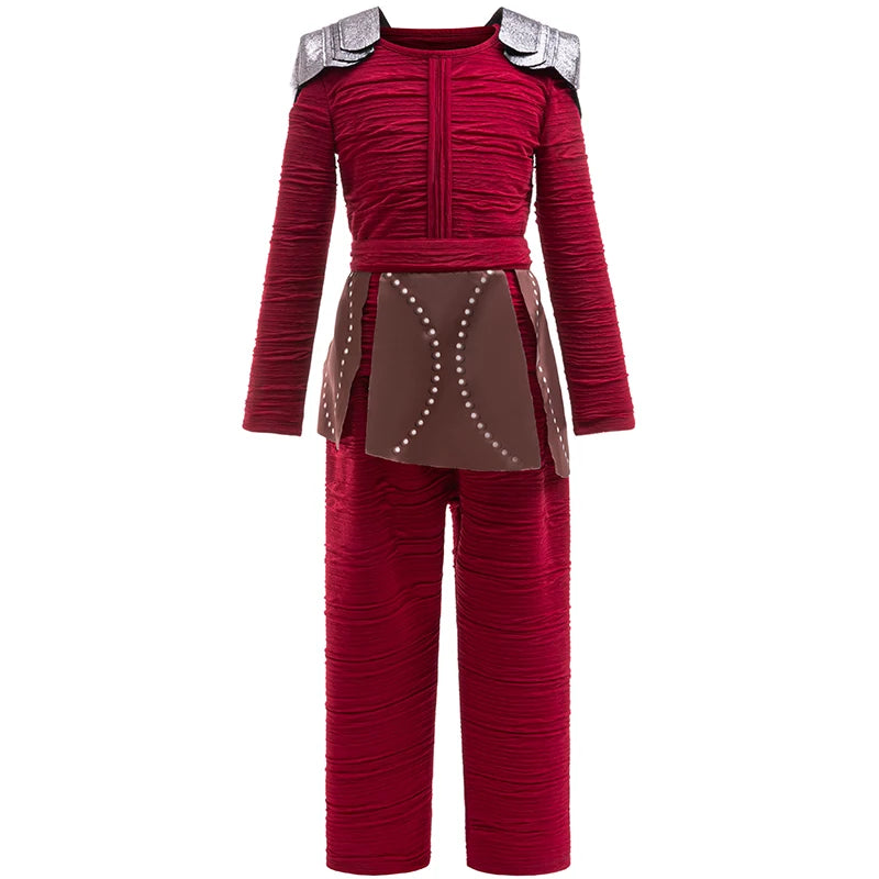 Girls Halloween Costume 2025 New Movie Cosplay Clothes Sets Children Brave Girls Party Carnival Birthday Red Clothing Performanc
