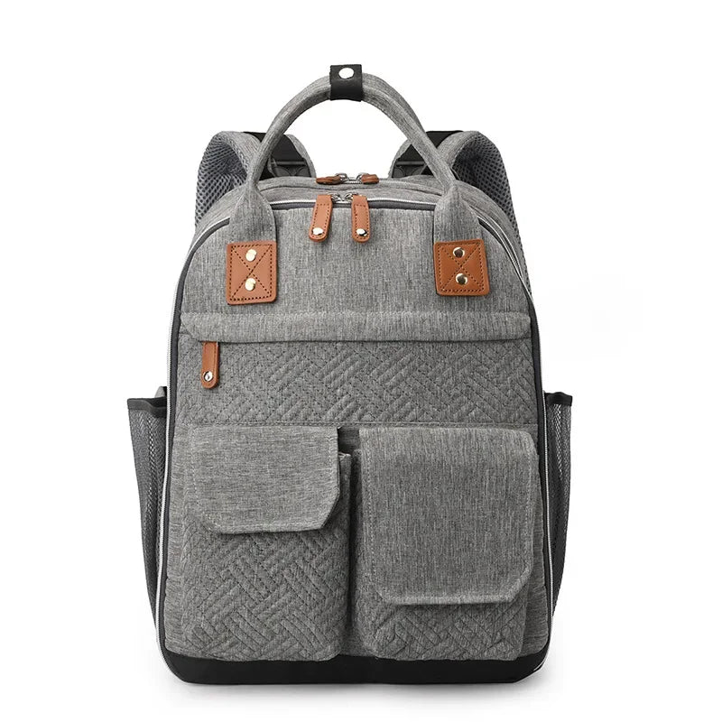 Diaper Bag Backpack for Stroller Waterproof Mummy Large Capacity Outdoor Travel Nappy Maternity Bag with Portable Changing Pad
