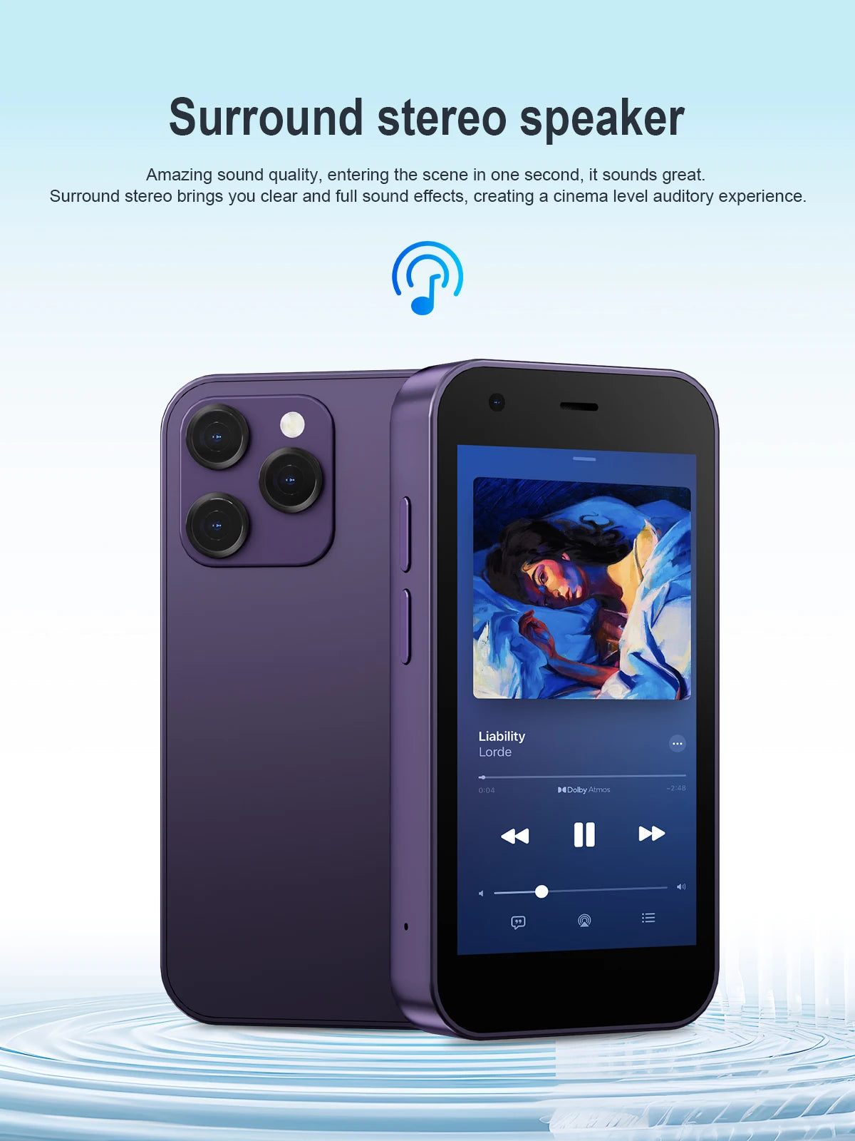 SERVO 15SE Ultra Mini Palm Smartphone 3G WCDMA Android Dual SIM WiFi Hotspot GPS Play Store 16GB ROM 3.0" Pocket Mobile Phone