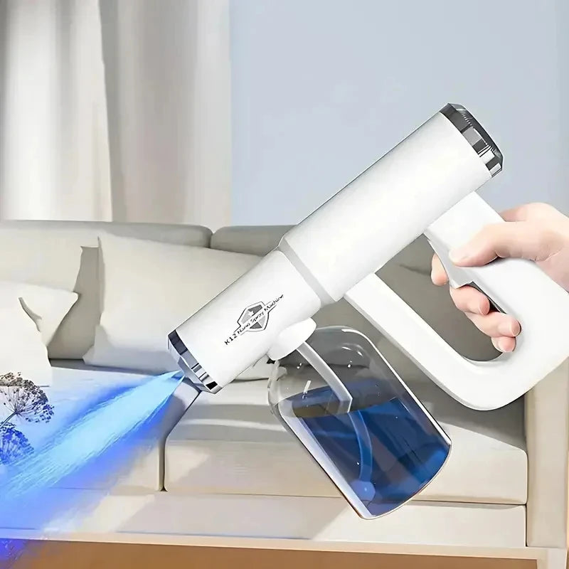 Blue Light Nano Hair Care Spray 300ML - USB Rechargeable Wireless Steam, Professional Styling Tool