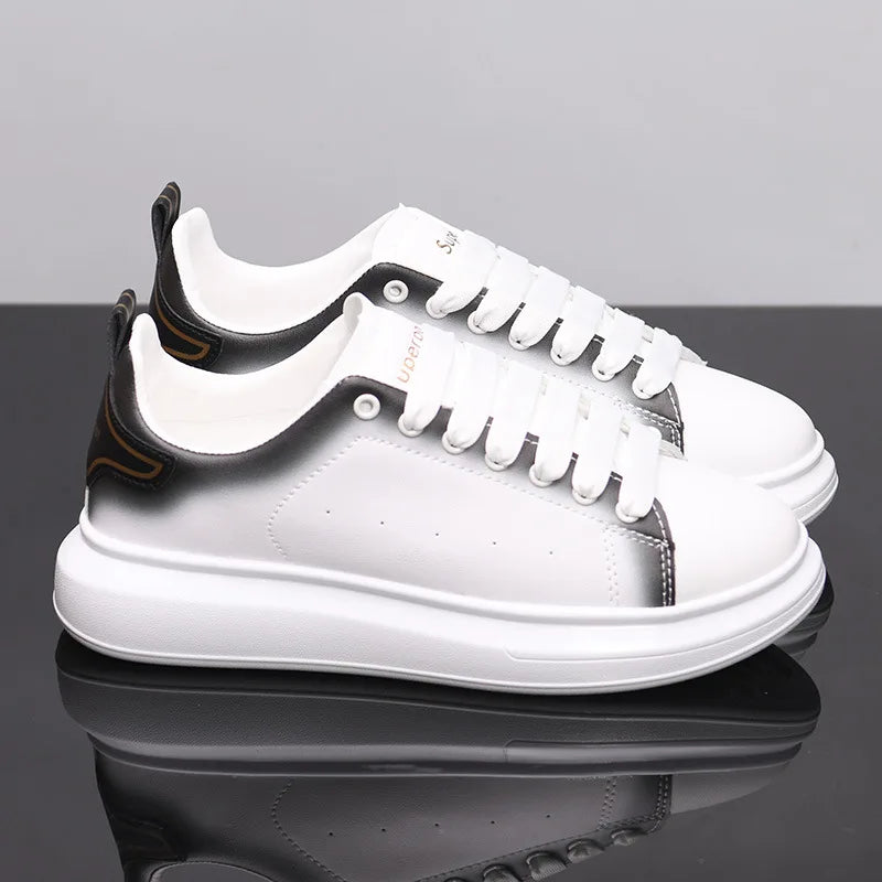 New Luxury Design Sneakers For Men Fashion White Board-shoe Soft Women Walking Shoes Running Shoes Couples Sneakers Tennis shoes