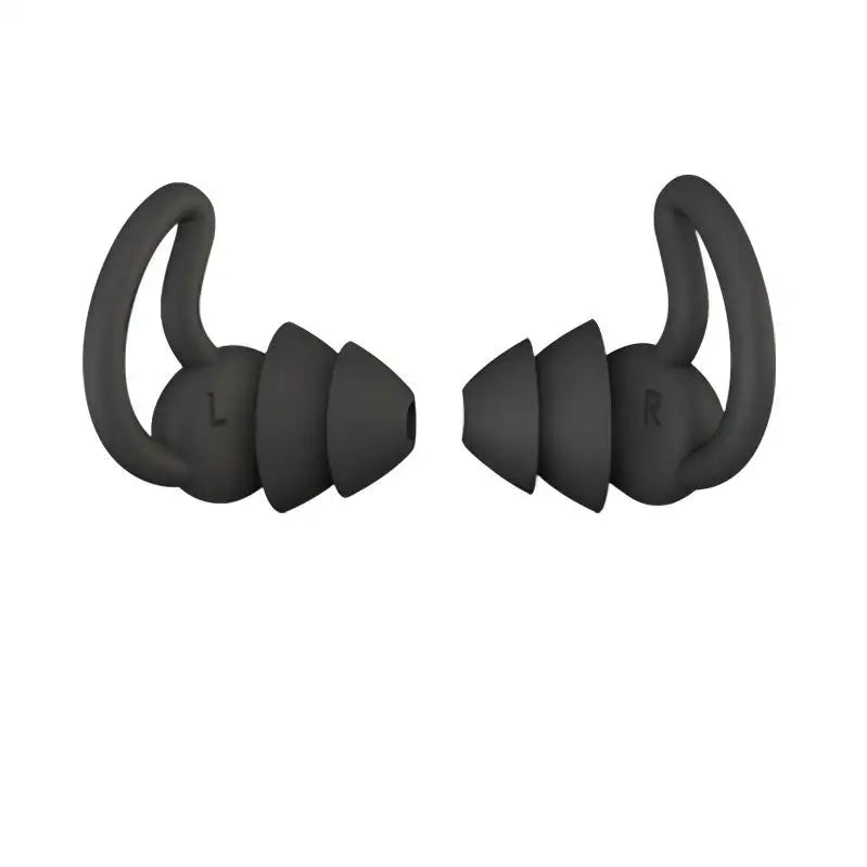 Silicone Noise Reduction Ear Plugs, Waterproof Earplugs for Swimming, Block Snoring & Noise, Quiet Sleep Helper for Students Dor