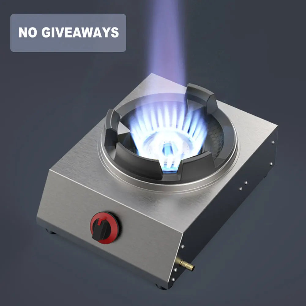 Kitchen Gas Hob Cooktop Single Gas Stove Household Stainless Steel Commercial Gas Stove Encimera Cocina Gas
