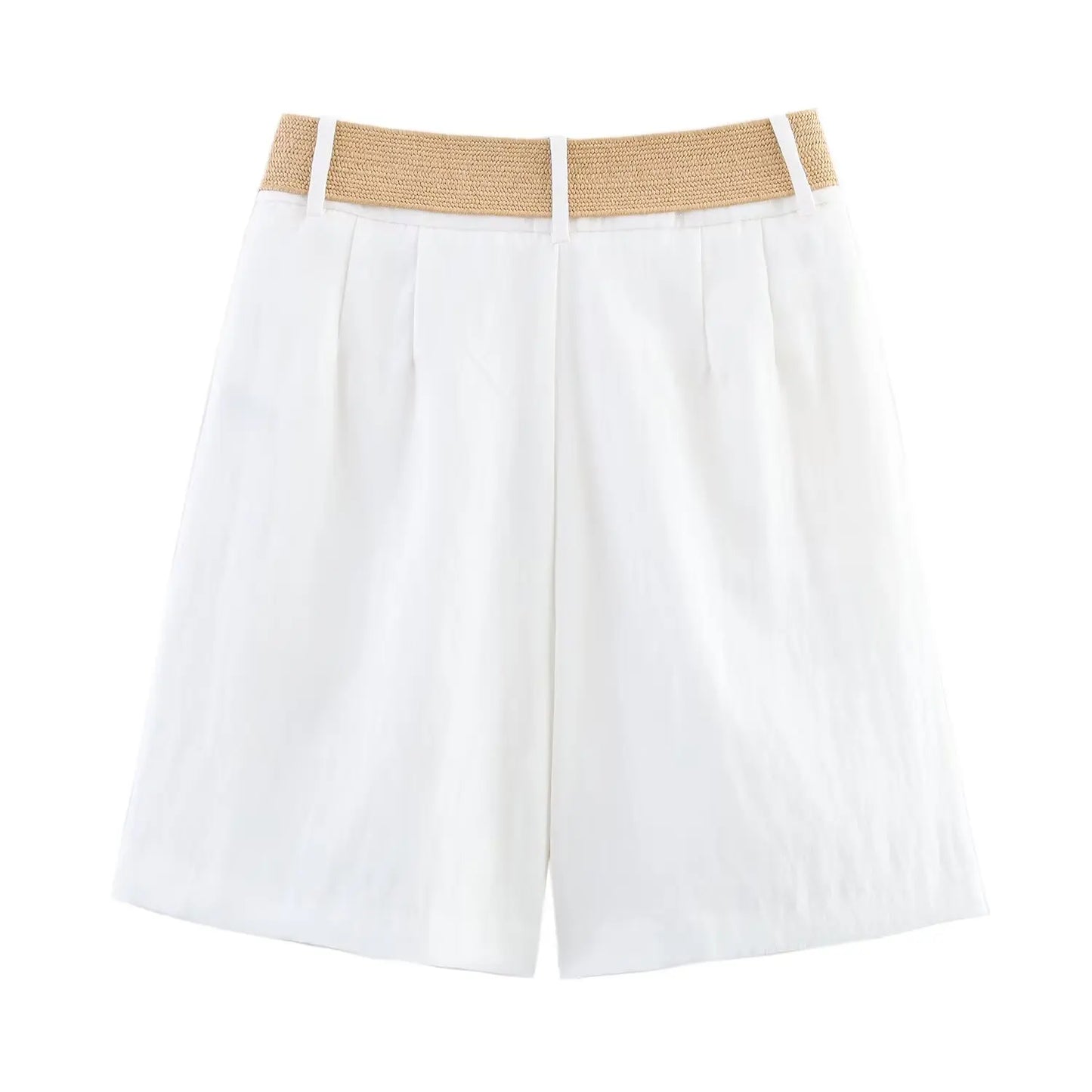Women's Shorts High Waist Y2k Belt Short Woman Streetwear Harajuku Baggy Jeans Skort Beach Bermuda Pants Y 2k Summer New