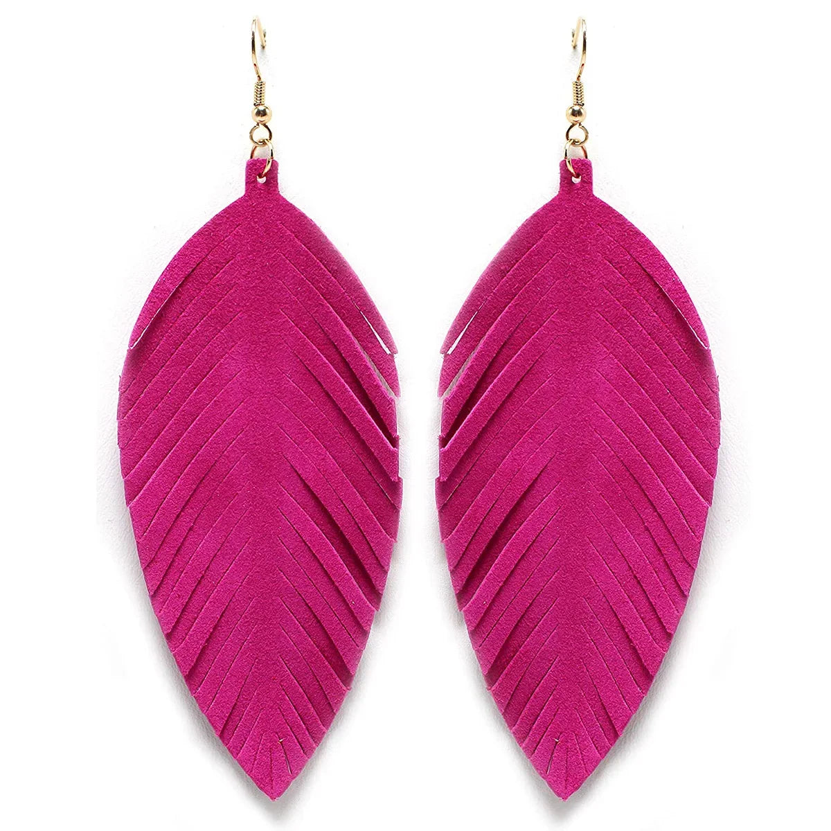 Bohemian Pink Geometric Earrings Women Summer Vacation Fashion Jewelry Classic Pendant