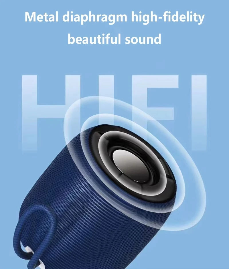 Lenovo Mini Bluetooth Speaker with Lanyard Portable Outdoor Home Mini Speaker with Deep Bass Travel Essentials Valentines