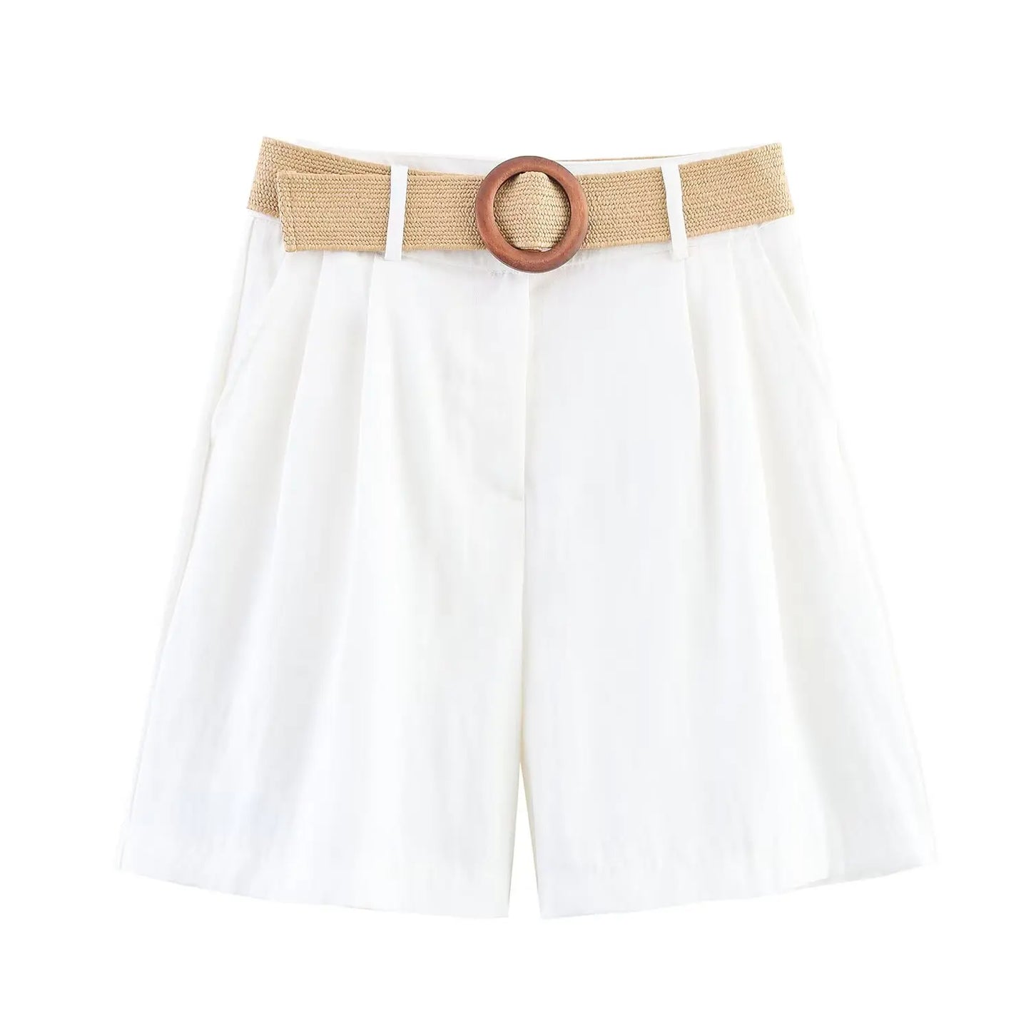 Women's Shorts High Waist Y2k Belt Short Woman Streetwear Harajuku Baggy Jeans Skort Beach Bermuda Pants Y 2k Summer New