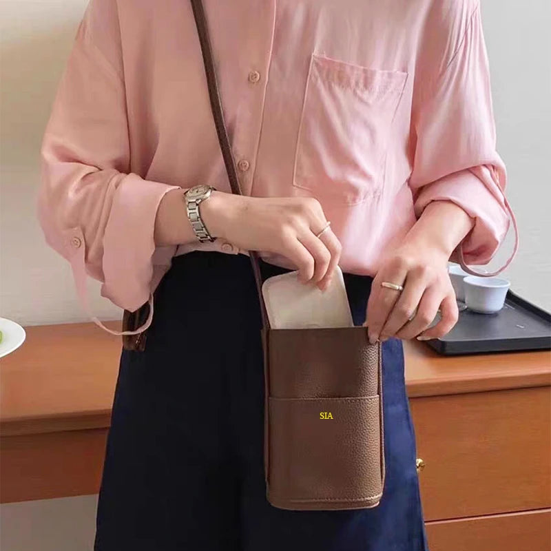 Luxury Design PU Leather Phone Bag Custom Letters Woman Cross Body Bag Fashion Travel Lady Engraving Shoulder Bags Wallet Pouch
