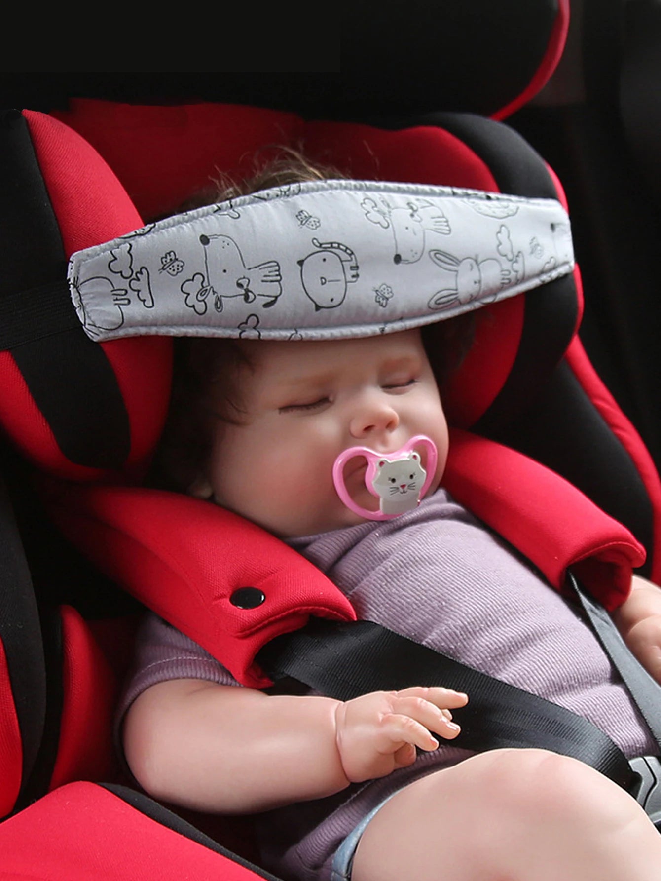 Baby Car Seat Head Support Children Stroller Fastening Belt Adjustable Boy Girl Playpens Sleep Positioner Baby Saftey Pillows
