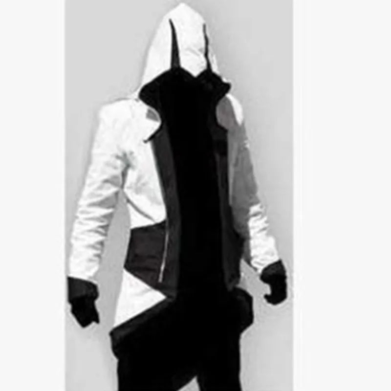 Halloween Steampunk Clothes Cosplay Movie&tv Costume Adult Men Dress Up Party Streetwear Hoodie Jacket Outwear Coats Hoodies