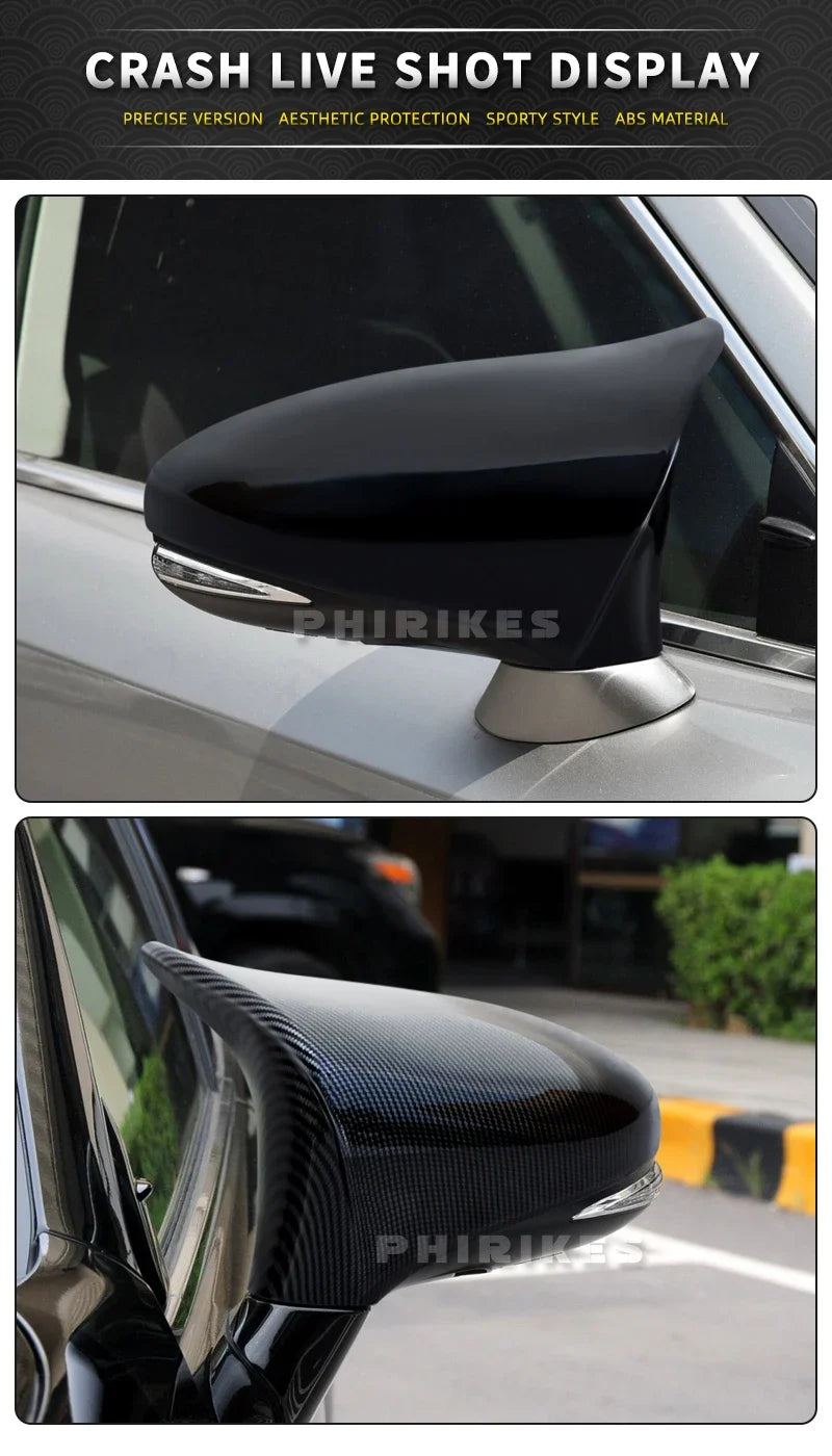 Applicable for Lexus IS200 IS250 IS300 IS350 2014-2020 models Carbon Fiber Side Mirror Covers 8794A30E00A0 8791A30D10A0