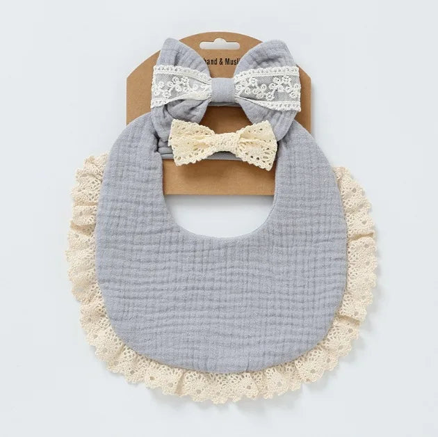 Personalized embroidered baby bib, baby pure cotton gauze bib, mouth in water, baby anti spitting, newborn bib, men's and women'