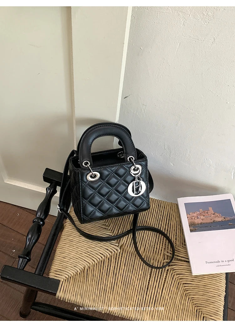 Luxury Original Retro Diaper Bag For Women Designer Leather Crossbody Bag Large Capacity Elegant Stylish Commuter Shoulder Bag