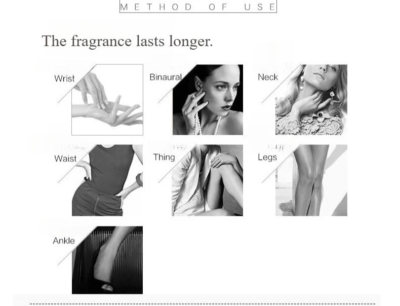 Luxury Brand Lasting Fragrance 50ml Women Body Spray Perfume Floral Scent Pheromone Perfumes  Crystal Diamond Sweet Love Crystal