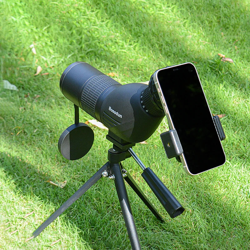 12-36X50 HD Zoom Monocular Spotting Scope Powerful Telescope Bak4 Prism Waterproof Anti-Fog for Outdoor Camping Bird Watching