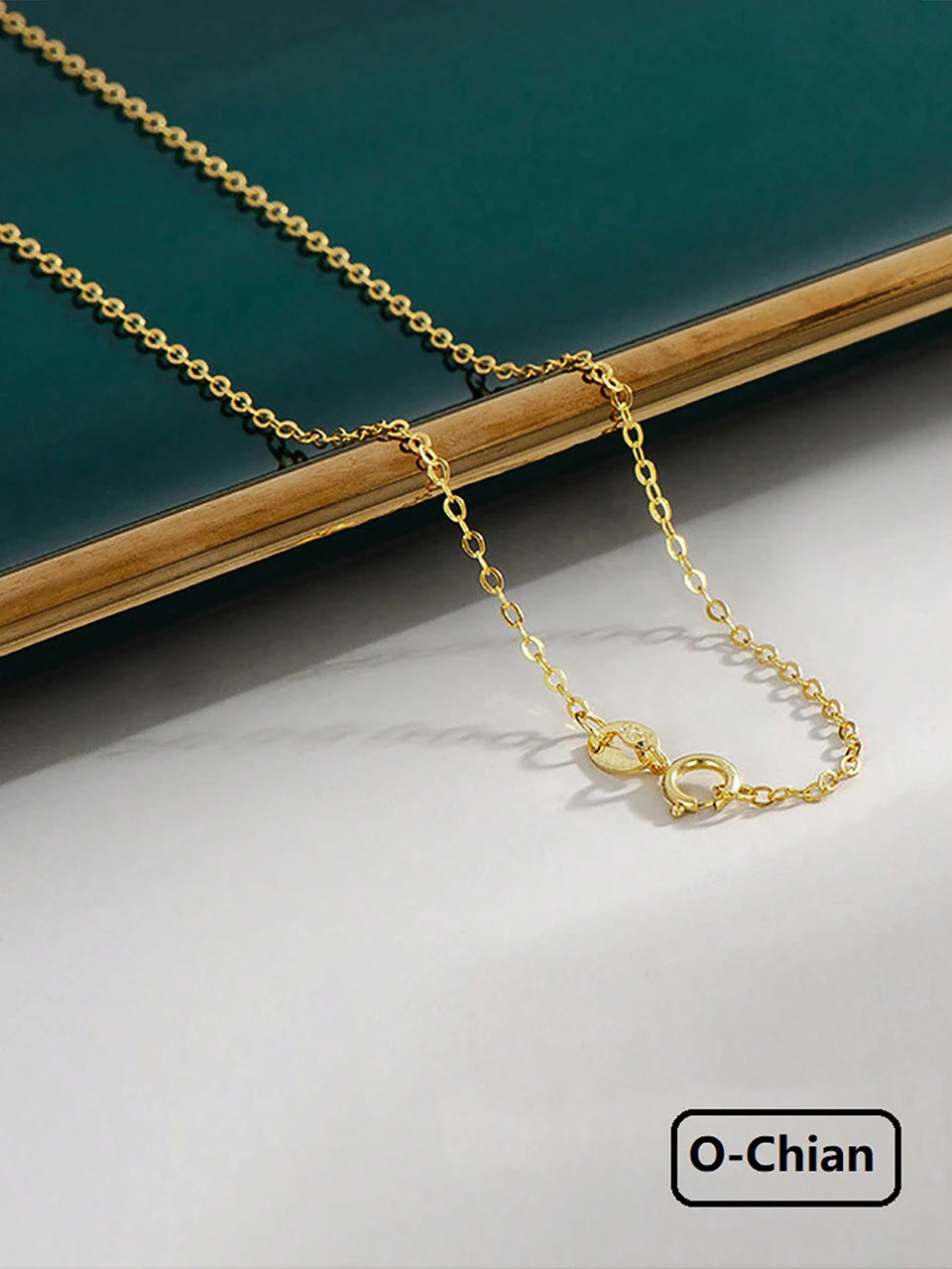 GRA 40cm 45cm Minimalist Female Necklace for Women on Neck Real 925 Sterling Silver Chain Necklaces Girls Fashion Fine Jewelry