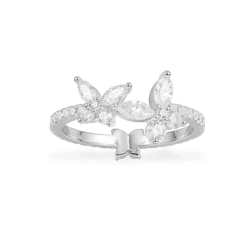 LI KI 925 Sterling Silver 2022 New Butterfly Earrings  Beautiful Fashion Jewelry Free Delivery Valentine'S Day Gift
