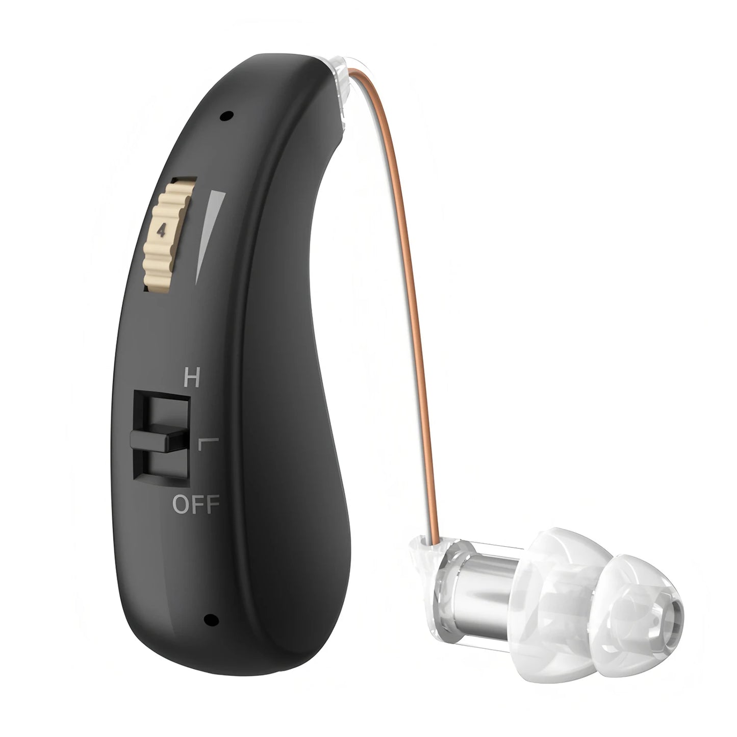 BTE Hearing Aid Ear Sound Amplifier Adjustable Tone Hearing Aids Portable Ear Hearing Amplifier for the Deaf Elderly