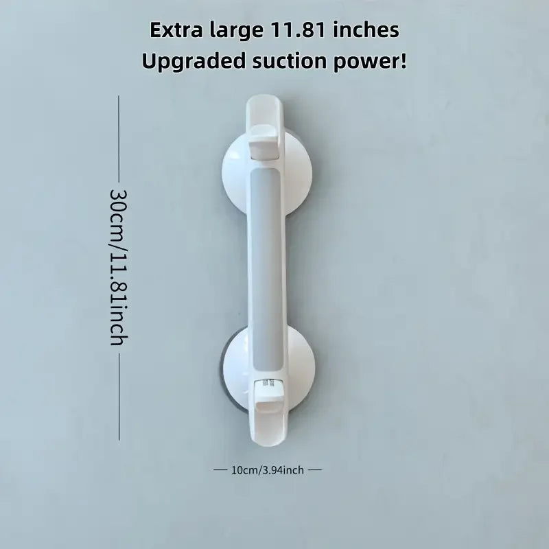 Heavy Duty Suction Grab Bar Shower Bathroom Safety Handle Anti-Slip Grip Elderly Assist Balance Bar Handicap Bathing Tools