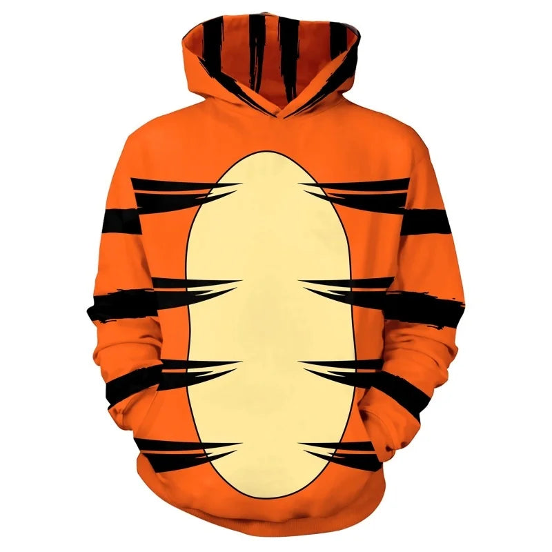 Fake Set Pattern Hoodie For Men Women Cool Cowboy Cow 3D Printed Pullovers Casual Hoodies Tops Loose Long Sleeves Sweatshirt