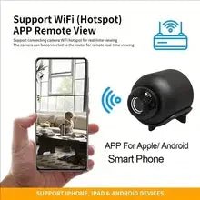 X5 1080P Mini Wireless Surveillance Camera Night Vision Lightweight Clear Portable Motion Detection Premium Quality NEW 2026
