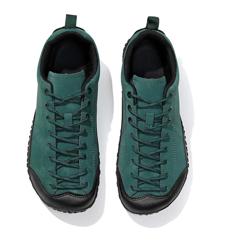 Couple Outdoor Hiking Shoes Slip On Mountaining Shoes Men Wide-Toe-Box Barefoot Shoes for Men Women Walking Shoes Men Sneakers