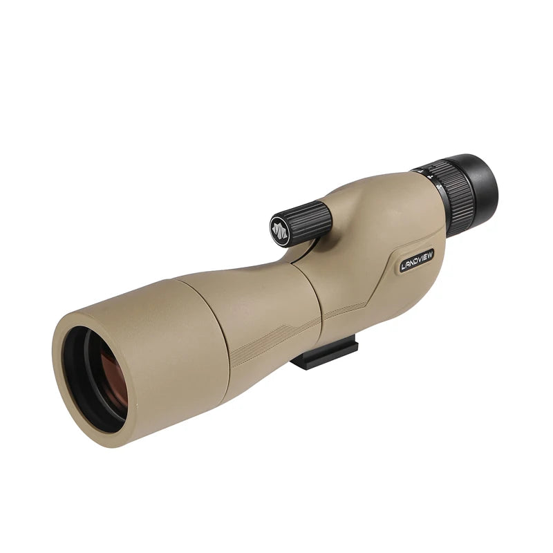 HD 25-75x60 Spotting Scope for Target Shooting with Carrying Pouch BAK4 Monocular Telescope FMC Lens for Hunting Birdwatching