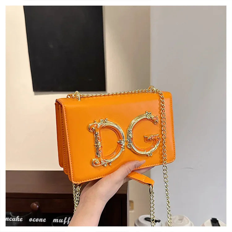 Leather Diaper Bag Vintage Textured Retro Square Satchels Shoulder Bag For Women Trendy Fashionable Large Capacity
