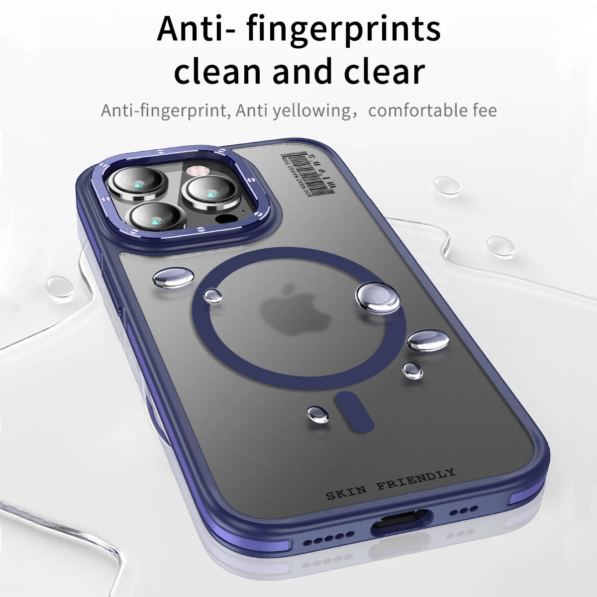 Official Original Splicing Skin Sensation Armor Shockproof Case for iPhone 15 14 Plus 13 Pro Max Magsafe Hybrid Phone Back Cover