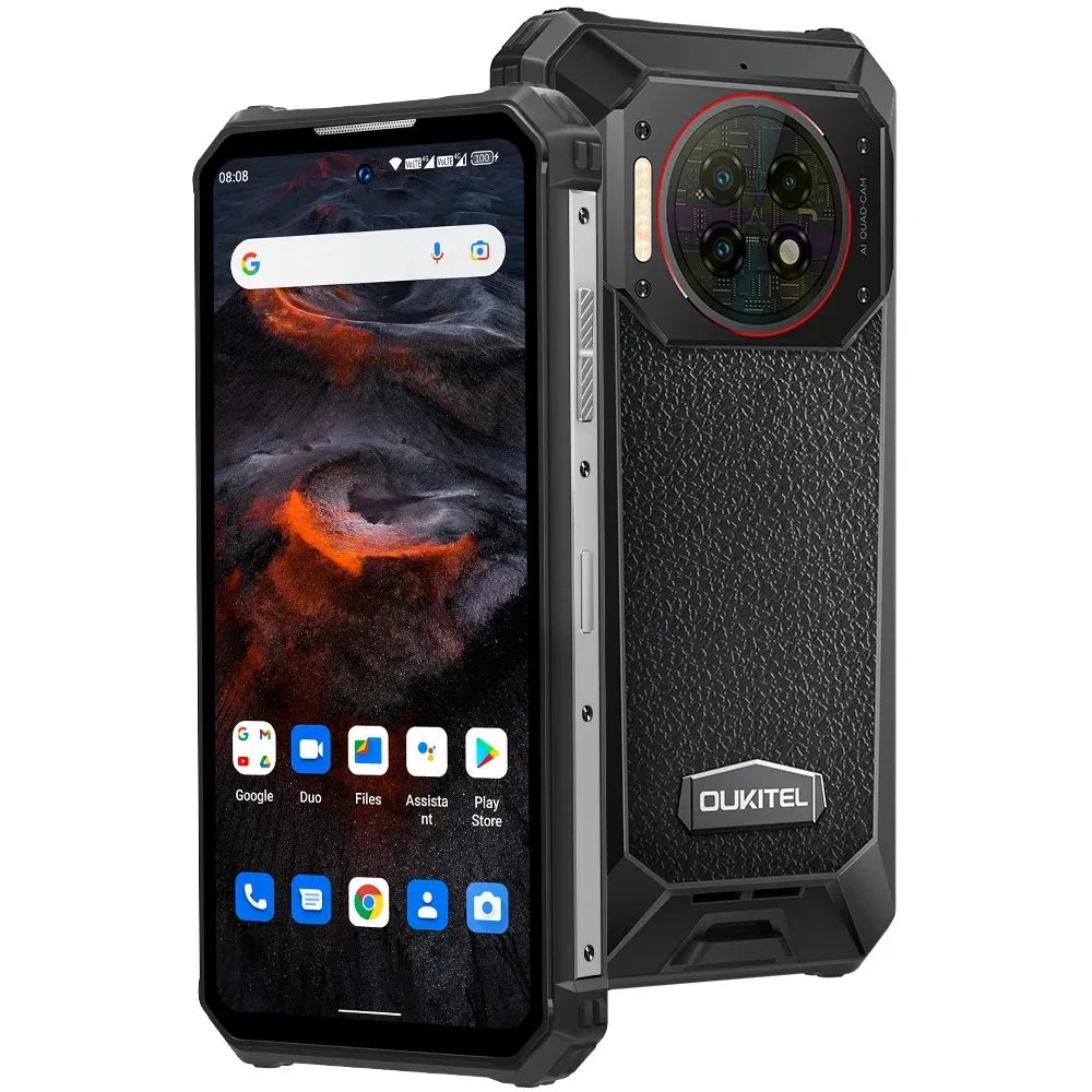 Rugged Phone Oukitel WP19 Pro Helio G99 Cellphone 22000mAh 24GB 256GB Smartphone 64MP Camera  120Hz Mobile Phone