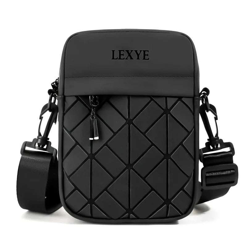 New Style Casual Diamond-patterned Single-shoulder Fashionable Mobile Phone Bag - Premium Men's and Women's Crossbody Small Bag