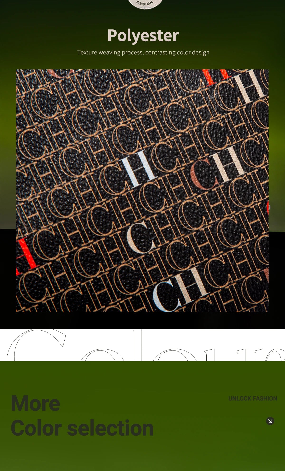 CH Clutch Bag Women Colorful Logo Print Zipper Evening Purse PU Leather Top Flap Handbag For Party Wedding Bolsos