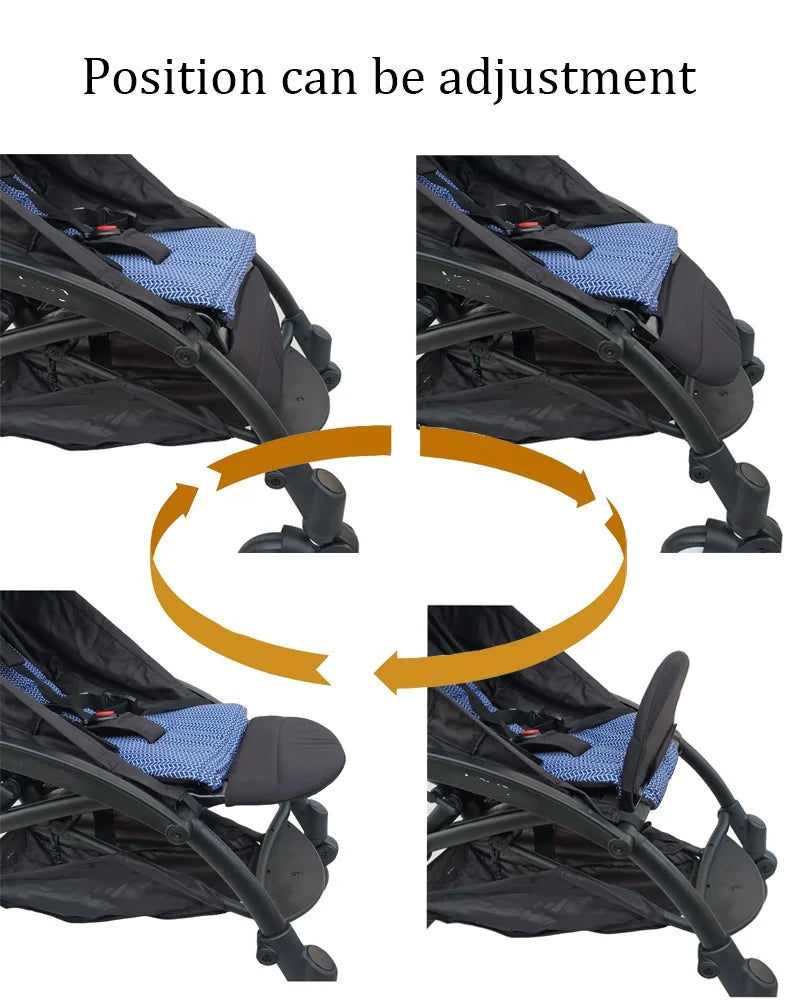 COLU KID® Baby Stroller Accessories Leg Rest Compatible with Babyzen YOYO2 YOYO 2 Stoller Footboard Foot Extend Board