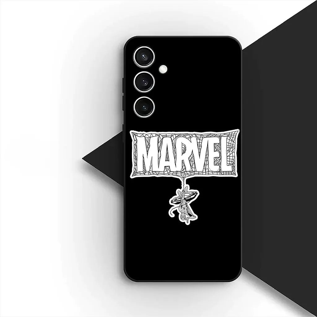Phone Cover for Motorola Moto G86 G57 E14 E15 G14 G34 G35 G84 G24 A54 G15 Power E22 Casing Soft Case Spider Man Marve Spiderman