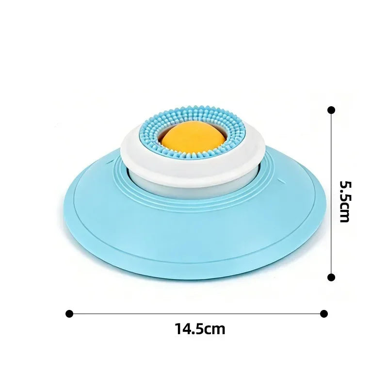 Pet Lick Feeder Bowl Slow Feeder for Dogs Cats Anti Anxiety Interactive Treat Toy Non-Slip Suction Licking Mat for Oral Care
