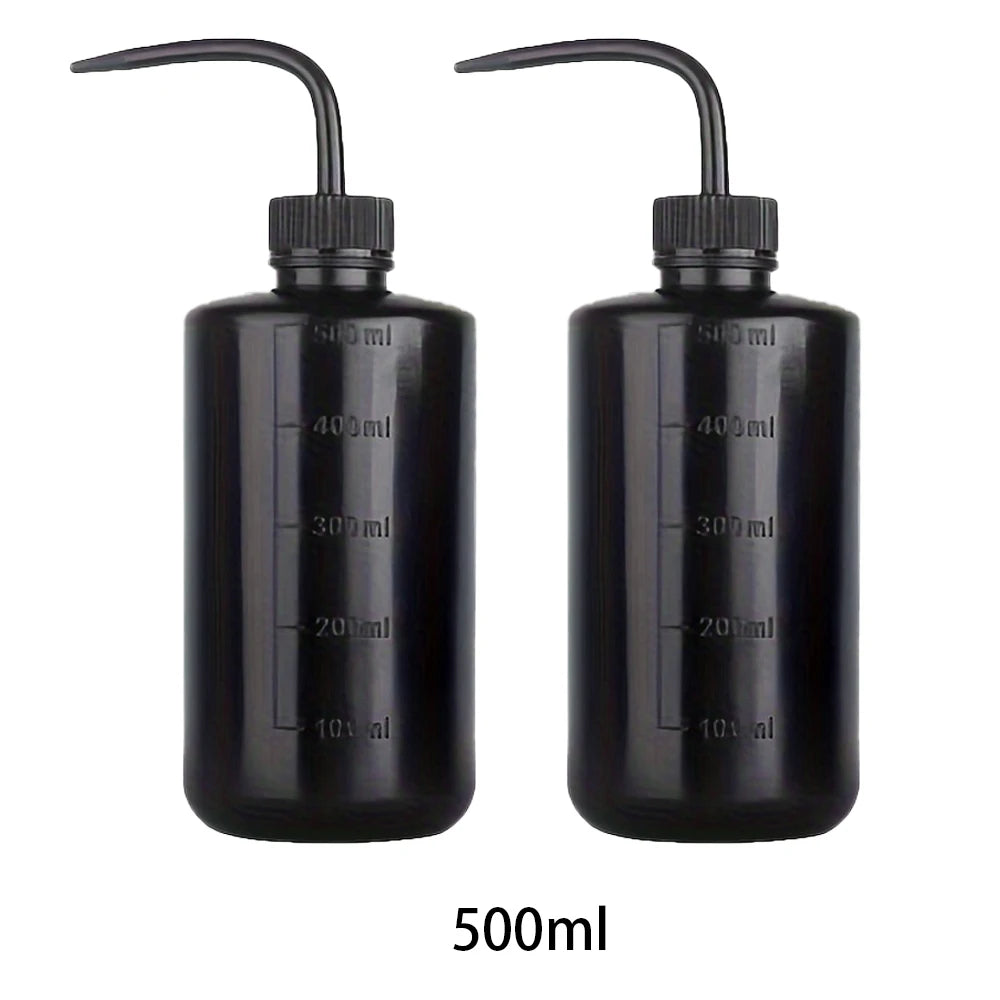 250/500ml Tattoo Wash Bottle 1/2pcs Plastic Safety Rinse Bottle Watering Tools  Lab Non-Spray Squeeze Bottle Tattoo Supplies
