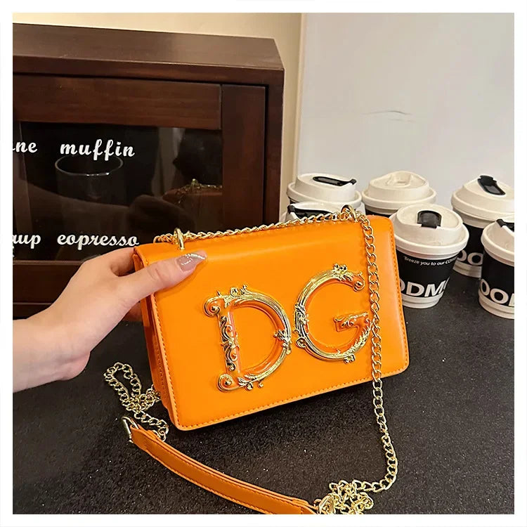 Leather Diaper Bag Vintage Textured Retro Square Satchels Shoulder Bag For Women Trendy Fashionable Large Capacity