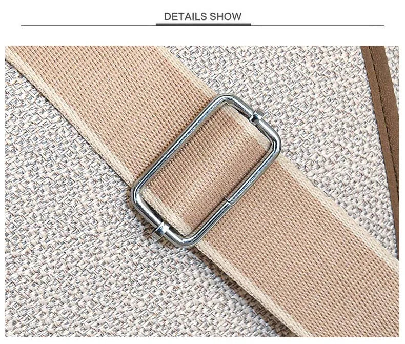New Women's Large Capacity Canvas Shoulder Bag Casual Tote Handbag Trendy Messenger Bag for Everyday Use