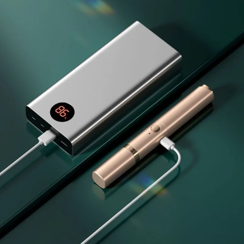 Dual-Thermo Beauty Device - Smart Lash Curler with 3D Micro-Trimming & Facial Hair Removal