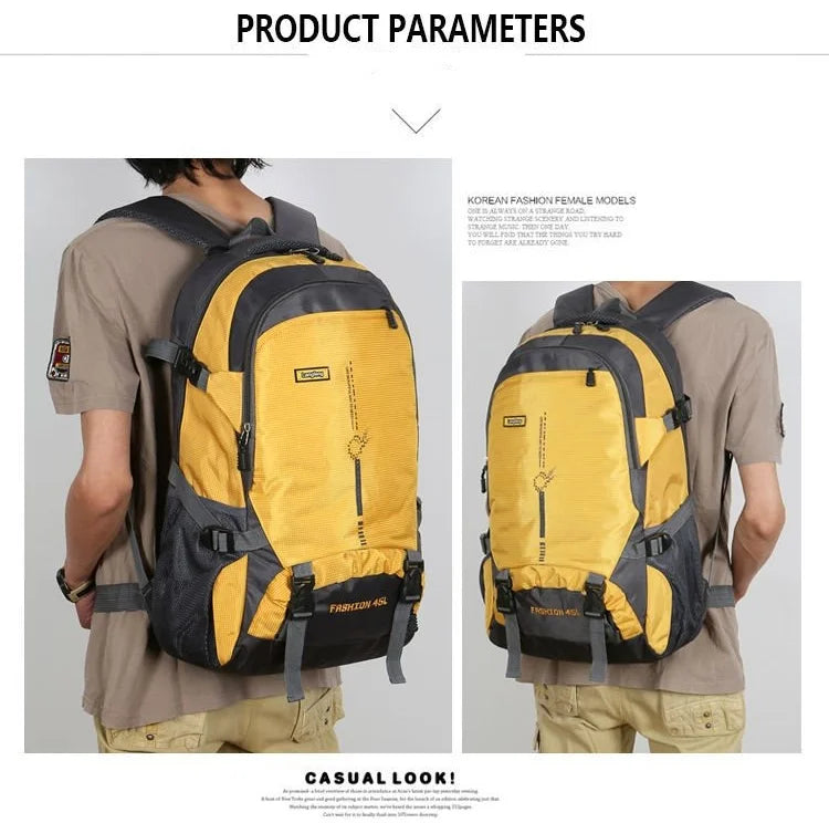 25L 45L Outdoor Hiking Travel Backpack Ultralight Waterproof Casual Sport Riding Camping Climbing Bag Men Women Student Rucksack