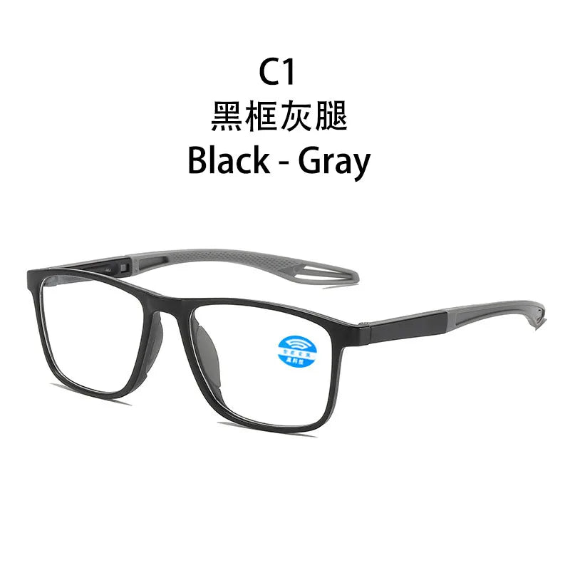 BOYSEEN Sports smart zoom reading glasses with adjustable ultra light technology for reading reading presbyopia glasses