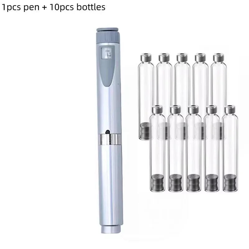 2026 Reusable  Metal Pen Adjustable Dose 3ml Aesthetic Durable Precise Lifting Filling Lacrimal Groove Pattern for Home Use