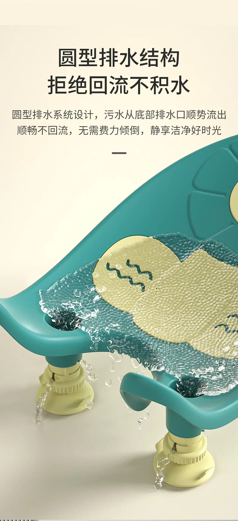 Baby Hip Washing Rack Newborn Multifunction Children Bath Tub Bracket Boy Girl Shower Pads Non-slip Mat Baby Shower Accessories