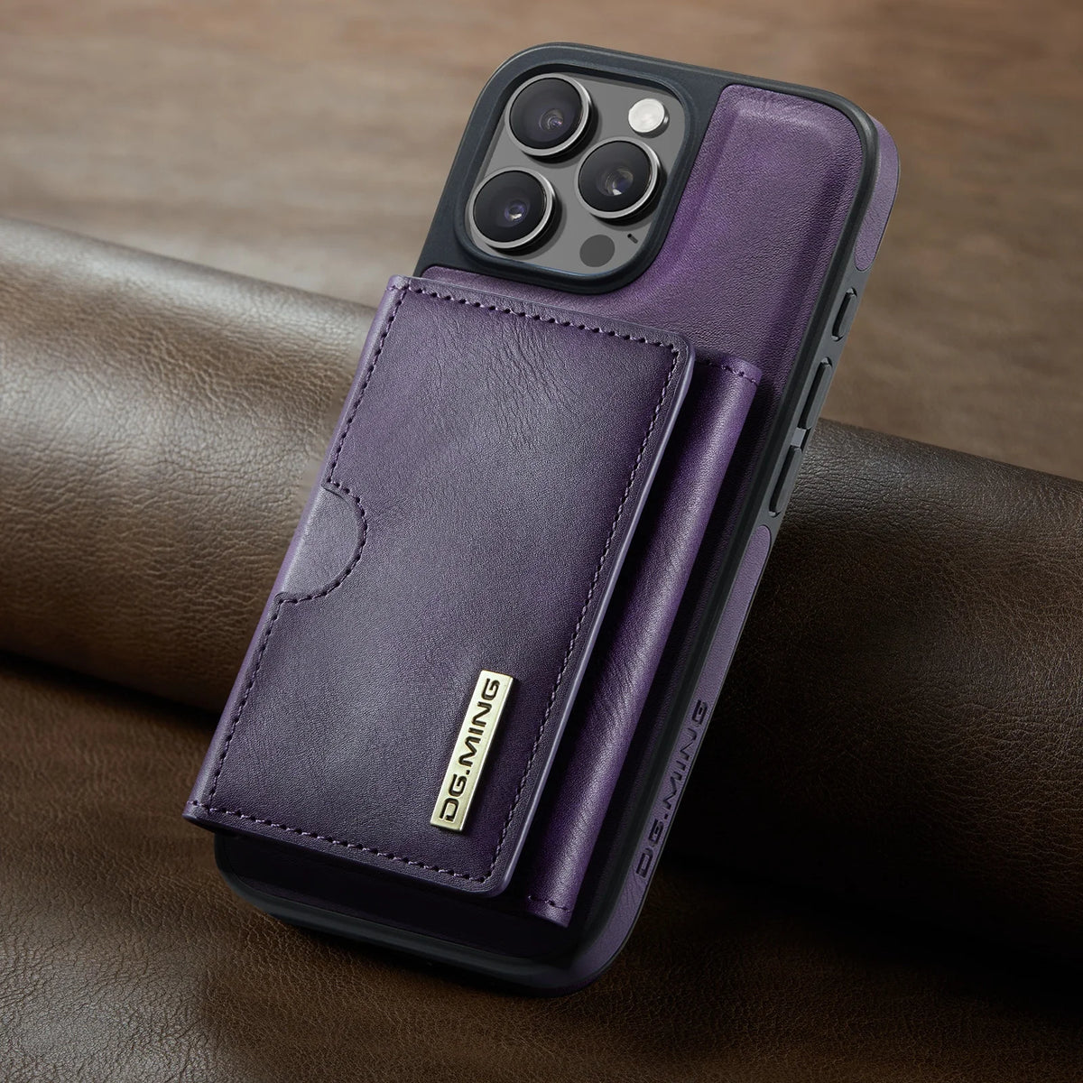 Magnetic Leather Wallet Card Phone Case For iPhone 17E 17 Air 16E 16 Pro Max 15 Plus 14 13 12 11 Flip Wireless Charging Cover